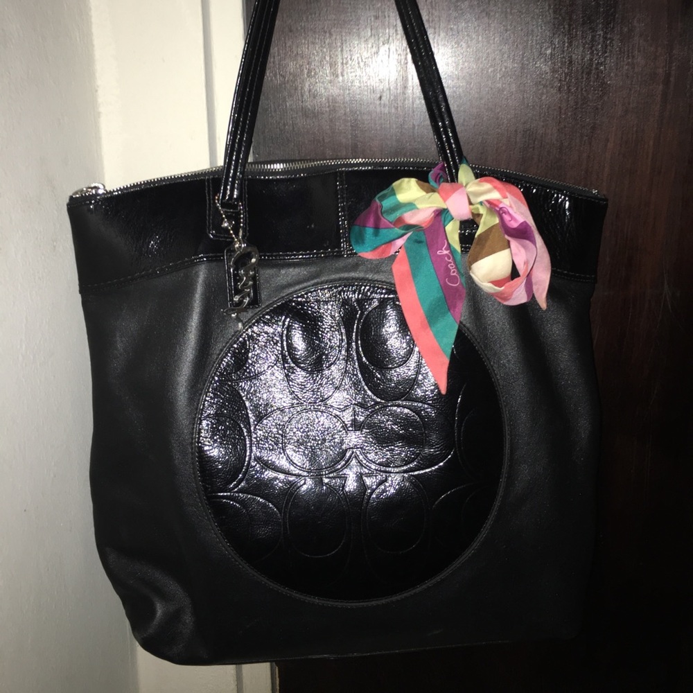 Authentic leather Coach